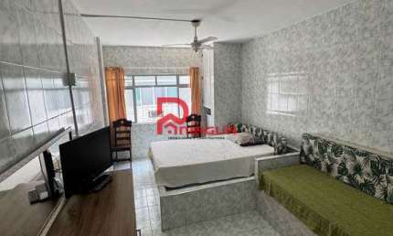 Kitnet com 1 quarto, Aviação, Praia Grande - R$ 180 mil, Cod: 7374