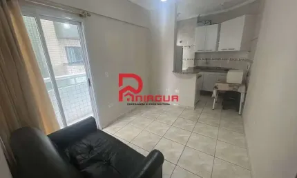 Apartamento com 1 quarto, boqueirão, praia grande - r$ 269 mil, cod: 7384
