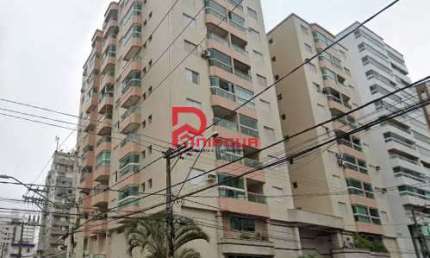 Apartamento com 1 quarto, Aviação, Praia Grande - R$ 350 mil, Cod: 7403