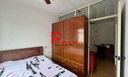 Kitnet com 1 quarto, Canto do Forte, Praia Grande - R$ 189 mil, Cod: 7432