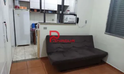 Apartamento com 1 quarto, Boqueirão, Praia Grande, Cod: 7446