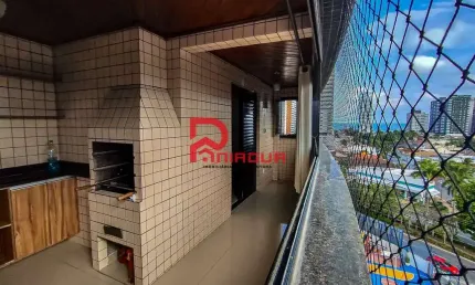 Apartamento com 3 quartos, canto do forte, praia grande - r$ 690 mil, cod: 7444