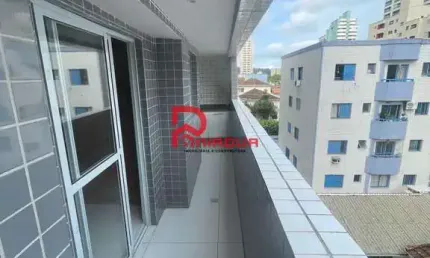 Apartamento com 1 quarto, canto do forte, praia grande - r$ 360 mil, cod: 7473