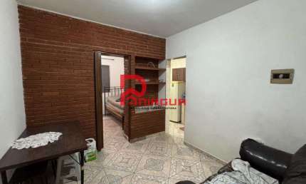 Kitnet com 1 quarto, forte, Praia Grande - R$ 240 mil, Cod: 7490
