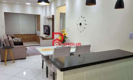 Apartamento com 2 quartos, Ocian, Praia Grande, Cod: 7493