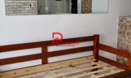 Kitnet com 1 quarto, Boqueirão, Praia Grande - R$ 194 mil, Cod: 7510