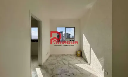 Apartamento com 1 quarto, guilhermina, praia grande - r$ 275 mil, cod: 7542