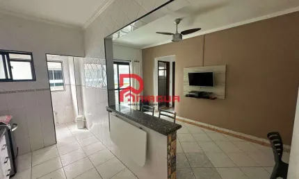 Apartamento com 1 quarto, tupi, praia grande - r$ 295 mil, cod: 7634