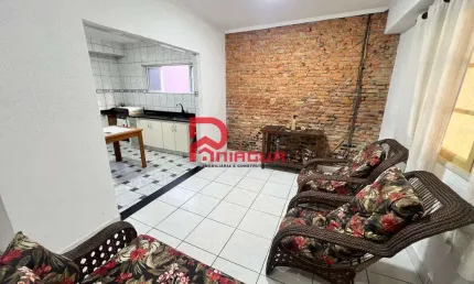 Sobrado com 3 quartos, canto do forte, praia grande - r$ 650 mil, cod: 7602