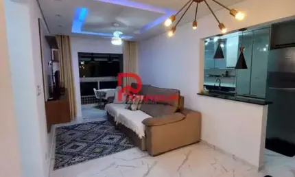 Apartamento com 2 quartos, Canto do Forte, Praia Grande, Cod: 7695