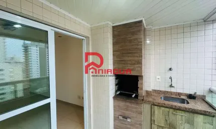 Apartamento com 2 quartos, guilhermina, praia grande, cod: 7735