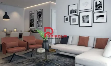 Apartamento com 3 quartos, canto do forte, praia grande - r$ 956 mil, cod: 7716