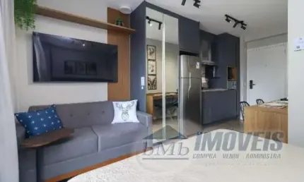 Apartamento com 1 quarto para alugar na Avenida Adolfo Pinheiro, 1535, Santo Amaro, São Paulo por R$ 2.700