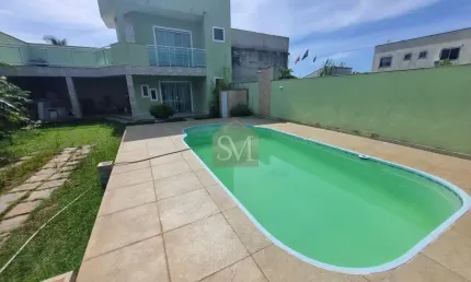 ITAIPUAÇÚ /MARICÁ CASA A VENDA DUPLEX , 480 M² DE TERRENO E 100M² DE ÁREA CONSTRUIDA , 1 SUÍTE , PISCINA ,ÁREA GOURMET..