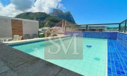 BARRA DA TIJUCA COBERTURA DUPLEX , 5 QUARTOS , 4 SUÍTES , VISTA PEDRA DA GÁVEA , 330M², 3 VAGAS ..