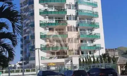Apartamento à venda no Recreio dos Bandeirantes, Rio de Janeiro - 2 quartos, 1 suíte, 2 salas, 2 banheiros, 1 vaga, 69m².