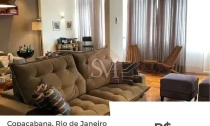 Apartamento à venda em copacabana - 4 quartos, 1 suíte, 200m² - reformado, localização privilegiada!