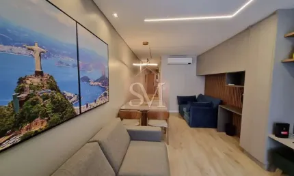 Apartamento de Luxo em Copacabana: 1 Quarto, 60m², 350m do Metrô Cardeal Arco Verde