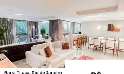 Apartamento LÂMINA de 4 Quartos na Barra da Tijuca, Rio de Janeiro - 160 m², 2 Suítes, 2 Vagas de Garagem. Aproveite!
