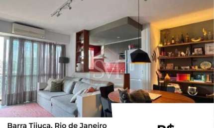 Oportunidade Única! Belíssima Cobertura Duplex na Barra da Tijuca com 1 Quarto Suíte, 130 m² e 1 Vaga de Garagem. Aproveite!