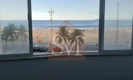 Avenida atlântica: apartamento à venda em copacabana, 3 quartos, 90m², frente mar, portaria 24 horas - rio de janeiro-rj.