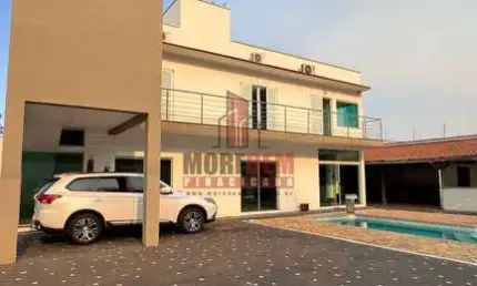Lindo Sobrado Luxuoso a Venda em Piracicaba,  4 Dorms, 4 Suites e Piscina