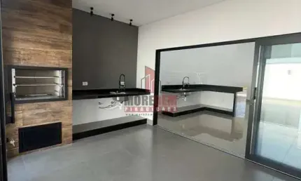 Casa em condomínio 3 dorms, 1 suíte, área gourmet, condomínio c/ lazer completo.