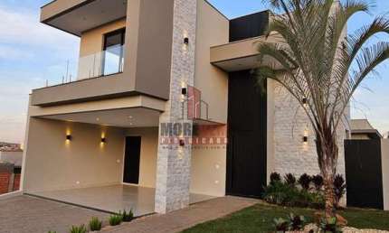 Casa Nova à Venda com 3 Suítes, Escritório, 2 vagas e 240 m²