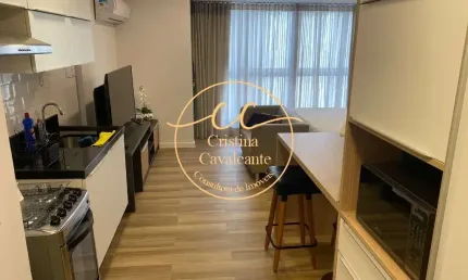 Apartamento Studio Mobiliado de 1 Quarto no Centro do Rio de Janeiro-RJ ? Oportunidade Única de Investimento!