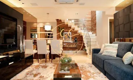 Recreio-Cobertura duplex à venda 4 quartos, 2 suítes 217m², 2 vagas, piscina