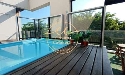 Vendo Cobertura no Recreio dos Bandeirantes-RJ com 4 Suítes, Piscina e Espaço Gourmet - Sofisticato 178m²