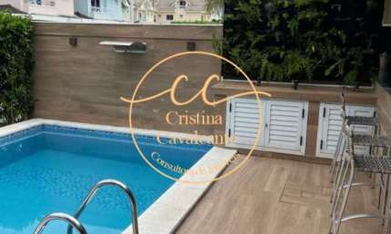 Casa de luxo no Recreio dos Bandeirantes - 5 quartos, 5 suítes, 3 salas, 6 banheiros, 4 vagas de garagem - Imperdível!