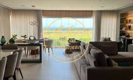 Riserva Golf/Barra - Apartamento de alto padrão à venda com 4 suítes, 269m², 4 vagas e vista para o mar.