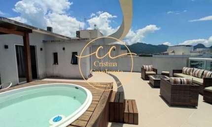 Cobertura de Luxo à Venda no Recreio dos Bandeirantes - 3 Quartos, 180m², 2 Vagas - Condomínio Round Decks