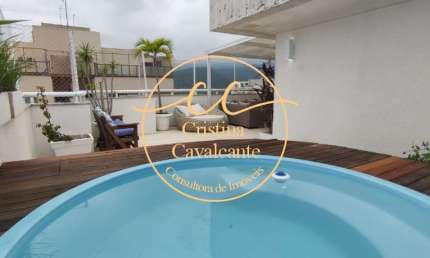 Exclusiva Cobertura Duplex 4 Quartos no Recreio dos Bandeirantes - 190m², 2 Vagas, Piscina e Área Gourmet
