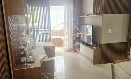Encante-se com este apartamento à venda no Recreio/Maui: 2 quartos, 1 suíte, 73m², 1 vaga, varanda gourmet. Venha conhecer!