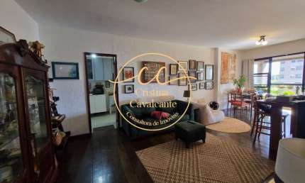 Imperdível! Apartamento na Barra da Tijuca-RJ com 3 quartos, 1 suíte, 123 m² e vista para o mar - Condomínio Alfa Barra.