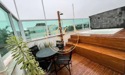 Oportunidade imperdível: venda de cobertura duplex no recreio dos bandeirantes, rio de janeiro-rj - 4 quartos, 2 suítes, 174m²