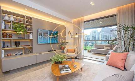 Apartamento à venda em Botafogo-RJ com 3 quartos, 1 suíte, 1 sala, 2 vagas de garagem e 109,70m² de área.