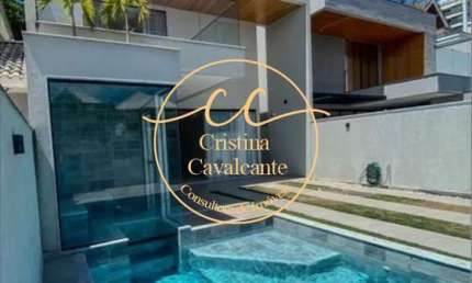 Casa Triplex de Luxo no Recreio dos Bandeirantes - 3 Suítes, Piscina e Varanda Gourmet - Imperdível!