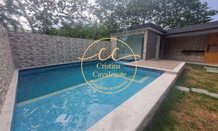 Luxuosa casa em condomínio no Recreio dos Bandeirantes, Rio de Janeiro - 4 quartos, 4 suítes, 2 salas, 6 banheiros, 4 vagas de garagem, 420m².