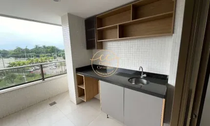 Oportunidade única: apartamento de luxo 3 suítes na barra da tijuca, rio de janeiro - 131m², varanda gourmet, vista livre!
