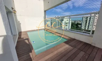 Cobertura de Luxo à Venda no Pechincha - 4 Quartos, 2 Suítes, 213m², 2 Vagas - Rio de Janeiro-RJ
