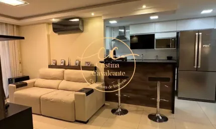 Barra da Tijuca/ABM - Apartamento à Venda: 2 Quartos, 1 Suíte, 64m², 1 Vaga e Varanda com Sol da Manhã!