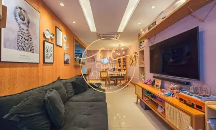 Recreio dos bandeirantes - apartamento à venda com 3 quartos, 1 suíte, 1 vaga, 90m² - imperdível!