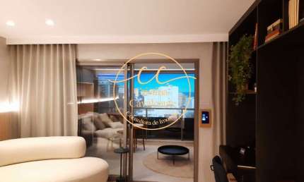 Venda de Apartamento Studio de Luxo em Ipanema-RJ: 1 Quarto, 1 Suite, 1 Banheiro, 39m² - Condomínio IPA 360 com Lazer Completo!