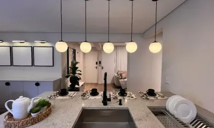 Apartamento mobiliado 2 quartos e 1 vaga - bigorrilho