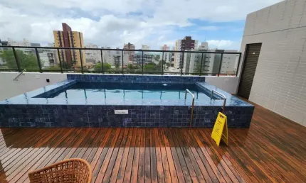 Flat Novo Mobiliado em Intermares a Poucos Metros da Praia!!