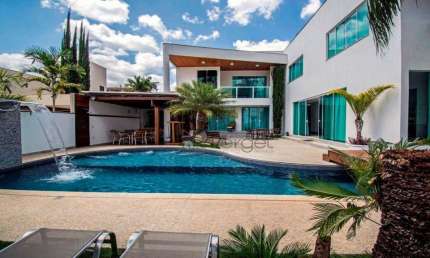 Casa com 4 dormitórios à venda, 398 m² por R$ 3.600.000,00 - Condomínio Pontal da Liberdade - Lagoa Santa/MG