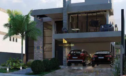Casa em condomínio fechado com 4 quartos à venda na Avenida Um, 320, Flamboyant, Lagoa Santa